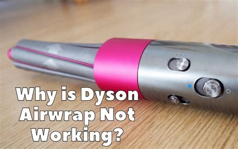 Trust me, it doesnt. . Dyson airwrap stops working